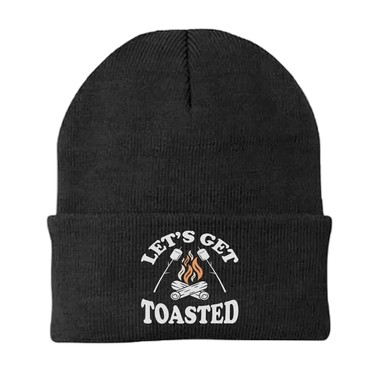 Let's Get Toasted Embroidered Beanie